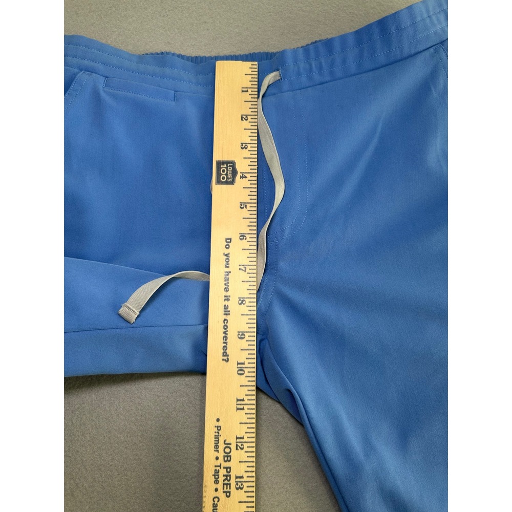 FIGS Yola Skinny Scrub Pants Womens Small Blue Cargo Technical Collection - Picture 3 of 6